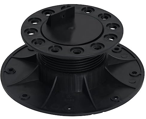 vidaXL Justerbara fötter för altangolv 10 st 60-88 mm