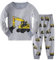 Smazero Boys Pyjamas Sets Digger Pjs Cotton Pajama for Kids 2-7 Years Children Clothes