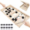 Fast Sling Puck Game, Portable Table Hockey Board Games for Adults, Tabletop Slingshot Games Toys, Funny Wooden Sling Puck Winner Board Game, Parent Interactive Toy Party Game