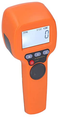 LED-Stroboskop, Digitalt Handhållet Stroboskop, 6099999 RPM Tach-testare, BärbarLaddningsbar Beröringsfri Stroboskop Varvräknare med 0,001, Varvräknare