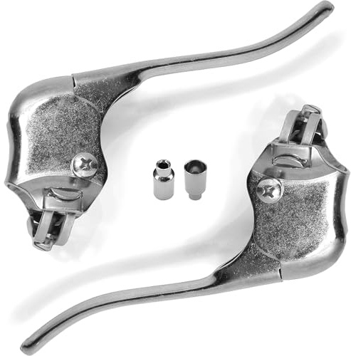 cyclingcolors Levier de Frein Vélo Lisse Acier Ville Vintage Ancien Retro 22,2mm à 23,8 mm