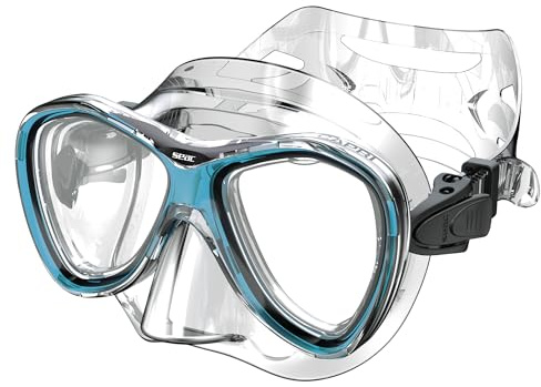 Seac Capri, Masque de Plongée en Silicone pour Homme et Femme, Idéal pour Snorkeling et Plongée