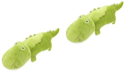 UKCOCO 2 Almohadas para Muñecas con Peso Peluches para Dormir Almohadas Abrazables Cojín para Abrazar Peluche De Algodón Verde