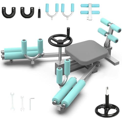 Bensträckare, delad hjälptränare för flexibilitet, 0-210° stretchutrustning för fitness, balett, yoga och stretchmaskin