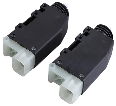 LICHENGTAI 2 x servomotor de cierre centralizado compatible con Opel Calibra A C89 Corsa B S93 Omega B V94 cierre centralizado Motor Cerradura del motor de ajuste 90503797, 90503799 Actor de cierre
