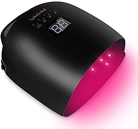 OIFAODAO, Asciugatore for Unghie Senza Fili Ricaricabile da 86 W, Lampada for polimerizzazione Rapida dello Smalto 18000 mAh, Strumenti Professionali for Manicure for Nail Art,Lampada per Unghie