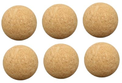 Alipis Futbolín De Madera Mini para Mesa 36mm Bola De Futbolín 6 Piezas Pie De Niño Accesorio para Juego Infantil Interior y Ocio