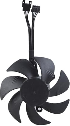 PURPLELILY Ventilador de refrigeración de 105 mm, tarjeta gráfica, radiador de refrigeración para ventilador de video 3060 8G 12G, gráficos de estabilidad mejorados