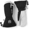 Hestra Heli Ski 3-Finger Handschuhe Lederhandschuhe Skihandschuhe Damenhandschuhe Herrenhandschuhe (9 HS - schwarz)