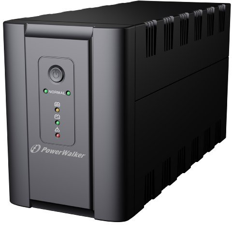 PowerWalker VI 2200VA/1200W IEC Uninterruptible Power Supply with AVR Stabilizer, RJ-11 Surge Protection, HID Support