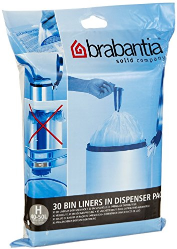 Brabantia Bin Liner H,40-50 Litre-30 Bags (1)