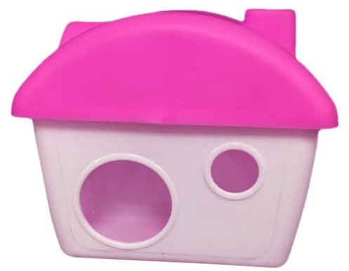 EXCEART Hamster Hideout Small Animal Sleeping Nest Guinea Pig House Indoor Pet Hideaway Comfortable Hut 5.31X4.53X3.15 Inches