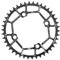 104 BCD Fahrrad Kettenblatt 40T 42T 44T 46T 48T 50T 52T Schmale Breite Kettenblätter für 8 9 10 11 12-Fach MTB, BMX Bike, Gravel Bike und Rennrad (Schwarz 42T)
