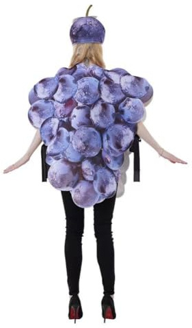 Raisins drôle déguisement déguisement Halloween adulte fruits légumes déguisement Cosplay tenue carnaval Couple fête pour Cosplay Costume