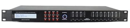 Digitaler Audioprozessor, 4 Eingänge, 8 Ausgänge, Lautsprechermanagementsystem AP48