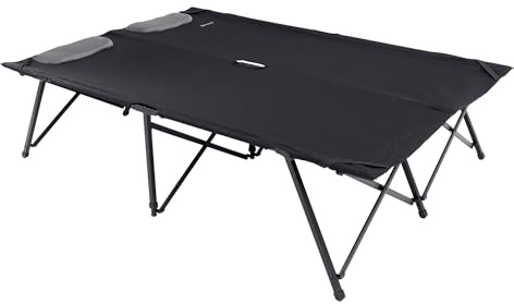 Outwell Posadas - Campet doppio pieghevole, colore: Nero