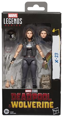 Marvel Legends Series X-23, Marvel Studios' Deadpool & Wolverine Movie Collectible 6-Inch Action Figure Gift
