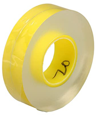 Yctze Ruban de de qualité Supérieure 20 Mm – Ruban PVC Transparent Antistatique pour Montres, Bijoux et Pierres Précieuses – Rayures, Digitales et Poussière – Film Amovible Facile, Stockage et