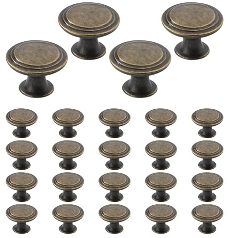 Poignée de tiroir élégante à trou unique pour armoire, commode, rangement en zinc, trou unique