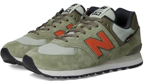 New Balance Unisex 574 Sneaker, Grün, 44 EU