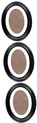 Cabilock 3stücke Ovaler Bilderrahmen Aus Holz Vintage Wandbehang Fotorahmen Für Wohnraumdekoration Für Diy-projekte