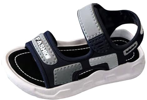 Generisch Sandalias para niños al aire libre, sandalias de trekking, pies anchos, sandalias descalzas para niños, sandalias descalzas para niños, transpirables, zapatos de verano para niños, talla 24
