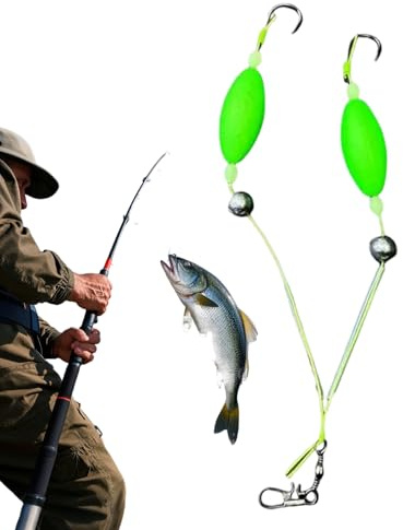Dubbla krokar | dubbel krok omvänd grundmontering | robust utförande i flera storlekar för öringfiske och mångsidiga fiskeäventyr
