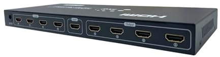 Digital omvandlare, 1x8 Ultra-tydlig Mini 8-portars Video Splitter | []