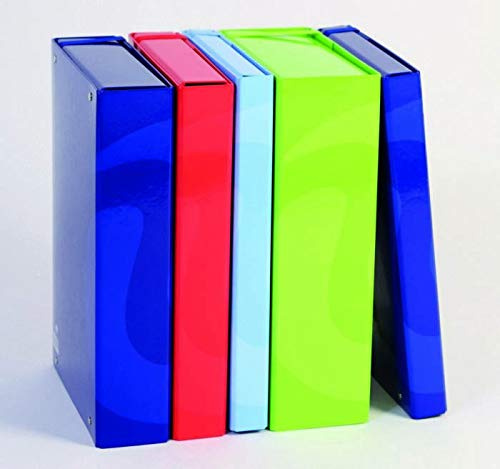 BM BeMore - Portadocumenti Dorso 3 - Confezione da 1 pezzo - Copertina lucida - disponibile in 5 colori assortiti