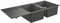 Grohe 31647AT0 - K500 Fregadero composite con escurridor, Gris (Granite Gray), 116 x 50 cm