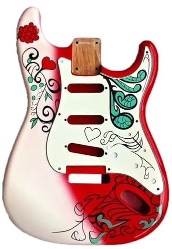 Gitarr Kroppsbyte Set Al Wood Body För ST Elgitarr