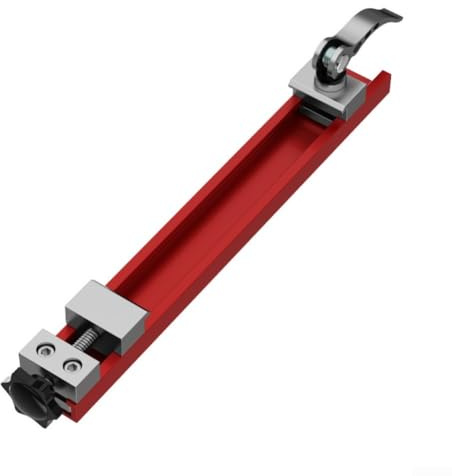 Eawfgtuw Règle réglable pour machine de découpe pour scie à table, guide de gabarit fin en alliage d'aluminium, 240 mm et 360 mm, convient pour le travail du bois et le bricolage (2)
