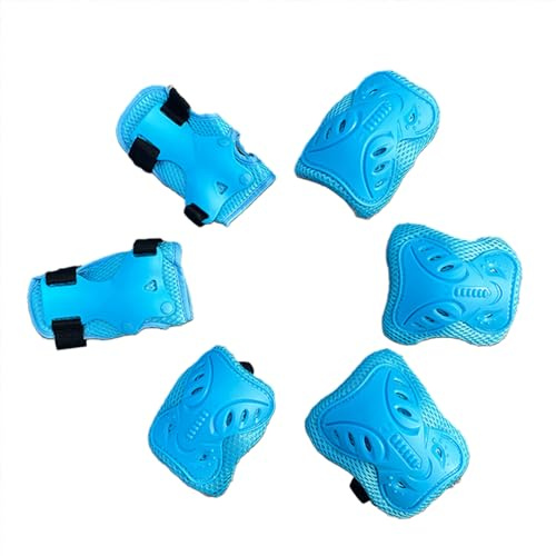 Luyismer Kids Gear Knee Pads Elbow Pads Wrist Guards Child Protective Gear Set For Roller Skate Cycling Bike Skateboard Skating