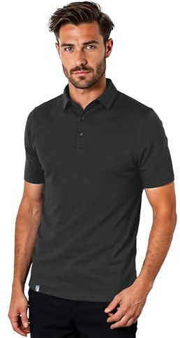 ALPIN LOACKER Coolmax T-Shirt en Laine mérinos à Manches Courtes pour Homme 150 g/m² I T-Shirt Anti-Transpiration I T-Shirt en Laine mérinos I Haut Thermique rafraîchissant Respirant