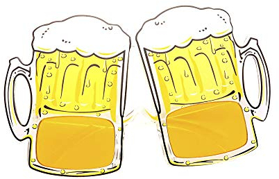 W WIDMANN MILANO Party Fashion 6778O - Lunettes pour la fête de la bière, lunettes pour la bière, fête à thème, carnaval, fête populaire