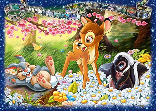 Ravensburger Puzzle 19677 Bambi 1000 Teile Disney Puzzle für Erwachsene und Kinder ab 14 Jahren, Meerkleurig