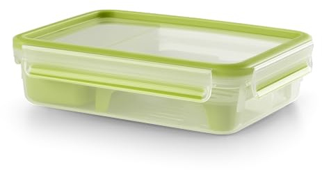 Tefal - MASTERSEAL Micro - Aufbewahrungsbox, Kunststoff, grün, 1.2L