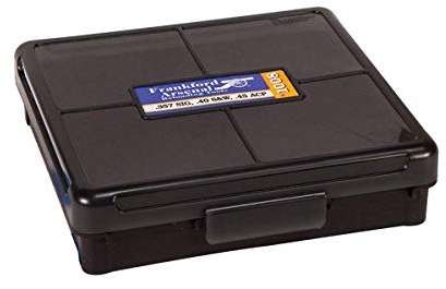 Frankford Arsenal unisex adult Frankford Arsenal Hinge Top Ammo Box 100 Count 1008, black, Ct US