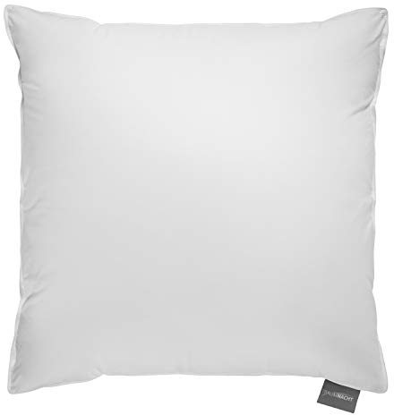 Traumnacht Exklusiv Dreikammerkissen mit hochwertiger Daunen und Federn, 80x80 cm, Öko-Tex zertifiziert, produziert nach deutschem Qualitätsstandard