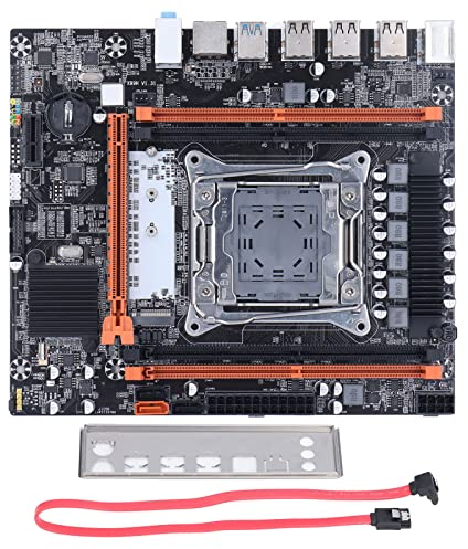 Motherboard DDR4, X99H PC Motherboard DDR4 Server LGA2011-3 Pin E5 CPU V3 V4, CPU Socket for LGA 2011 3.