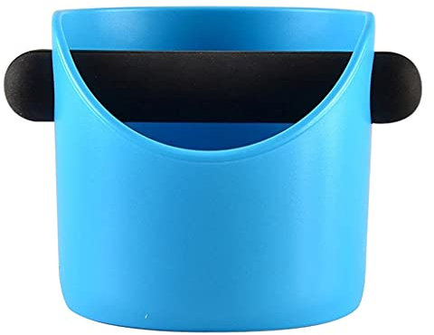 GaRcan Knock, Juego de café expreso Knock con Barra de Golpe Desmontable Resistente y Base amortiguadora, Duradera y Antideslizante para, A Azul