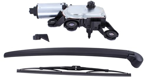 Wischermotor Heck Scheibenwischer Arm Spritzdüse Scheibenwischermotor Heckwischerarm Wischerdüse Motor Wischerblatt Wischerarm Scheibenwaschdüse Heckwischermotor hinten für A6 4F A6 C6 4F 2005-2011