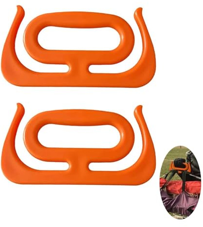 winmiya 2 Pcs Multi Purpose Durable Carry Shopping Bags Grocery Bag Carrier Handle Holder Heavy-Duty Grocery Bag Carrier with Adjustable Handles for Bags Carry Shopping Bags Handle Holder