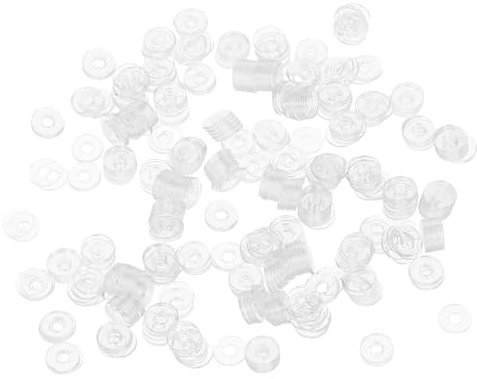 Alipis 500 Piezas Arandelas de Vinilo de Tornillos Aislantes Térmicos y Resistentes Reparaciones