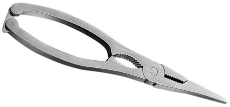 FIXOSHEE Galletas para Cangrejos Herramientas Abridor De Patas Tijeras Inoxidable Resistente y Ligero