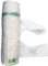 200 bolsas cada rollo 22 + 12 x 50 cm (22 + 6,5 + 6,5 x 50 cm) 60 % biobase shopper bolsas blancas fuelle asas biodegradables compostables UNI EN 13432 tiendas de alimentos usos domésticos (400)