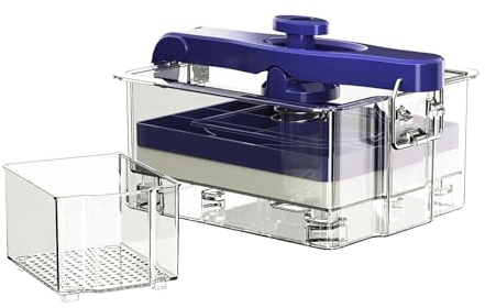 BONJUME Tofupresse, Tofu Presse Maker Kit Edelstahl Tofupresse Käsepresse Gebäckpresse Tofu Machen Form Tofu Paneer Käse Selbstgemachte Pressen Set Zum Schnelleren Entfernen Von Wasser Aus Seidigem