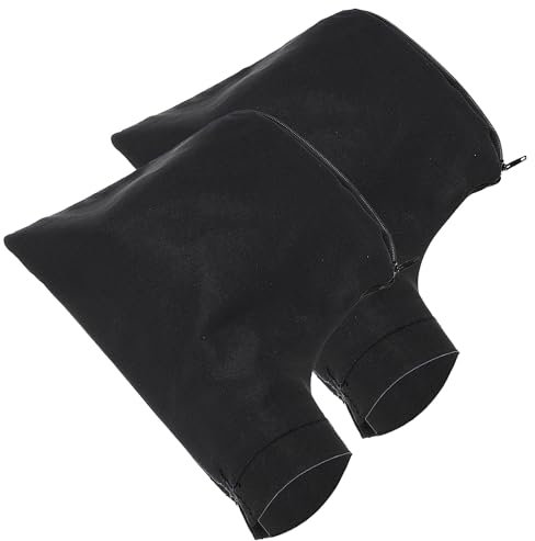 Lot de 2 sacs à poussière en nylon noir avec fermeture éclair et support métallique pour poussière intérieure 255 Model Mitre Saw