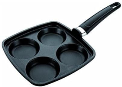 Tescoma Premium Padella con 4 Cerchi, Ceramica, Black, 22 cm