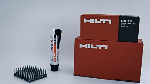 750 HILTI boulons clous X-GN 27MX #340229 + cartouche gaz GC21/22 GX120 120-E